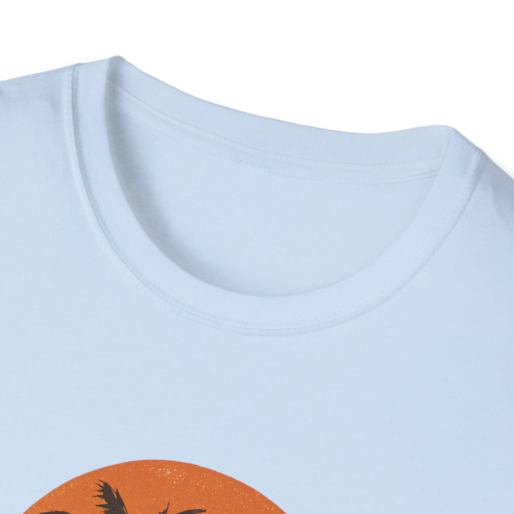 Retro Palm Trees Travel T-Shirt - Perfect for Summer Vacations, Beach Days, Road Trips, Travel Lovers, Gift Ideas