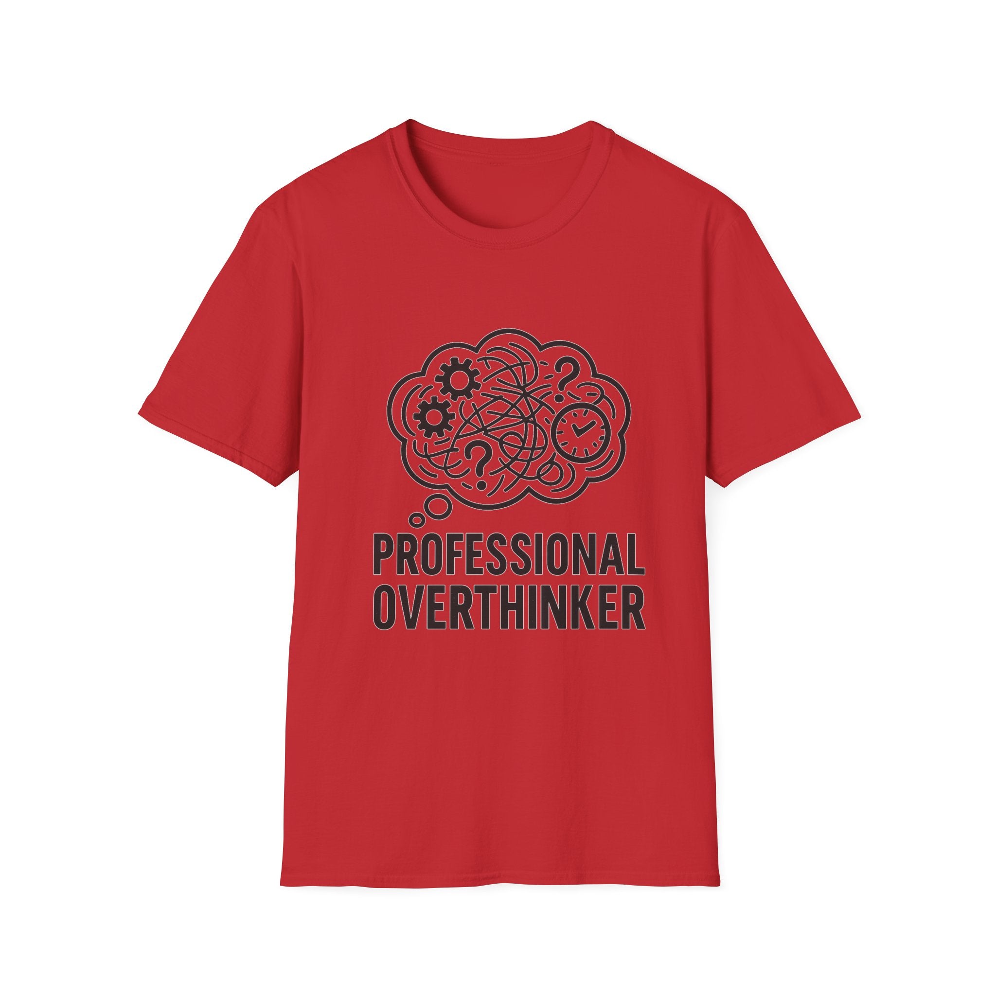 Professional Overthinker Unisex Softstyle T-Shirt, Casual Gift for Thinkers, Perfect for Birthdays, Relaxed Wear, Graphic Tee, Fun [...]