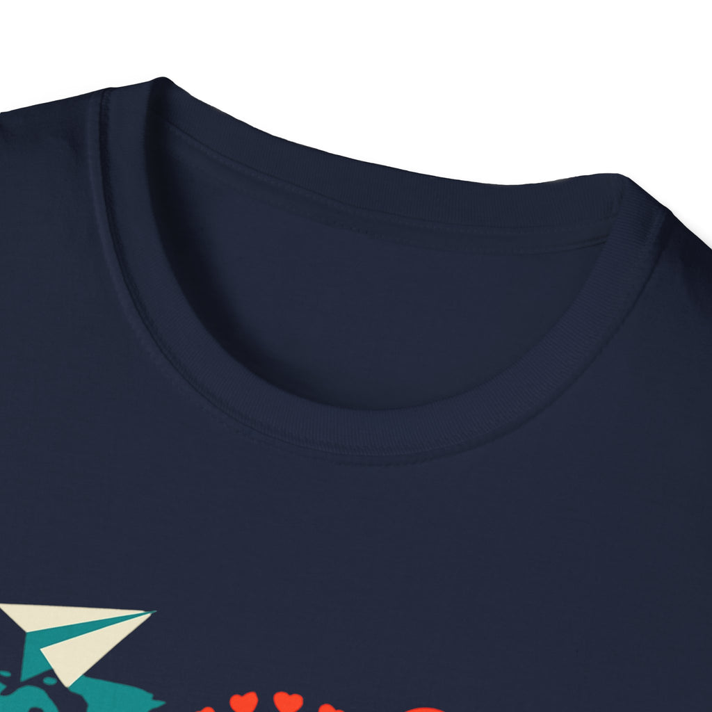 Travel-Inspired Unisex T-Shirt, Adventure Tee, Wanderlust Shirt, World Map T-shirt, Travel Lover Gift, Unique Souvenir Tee