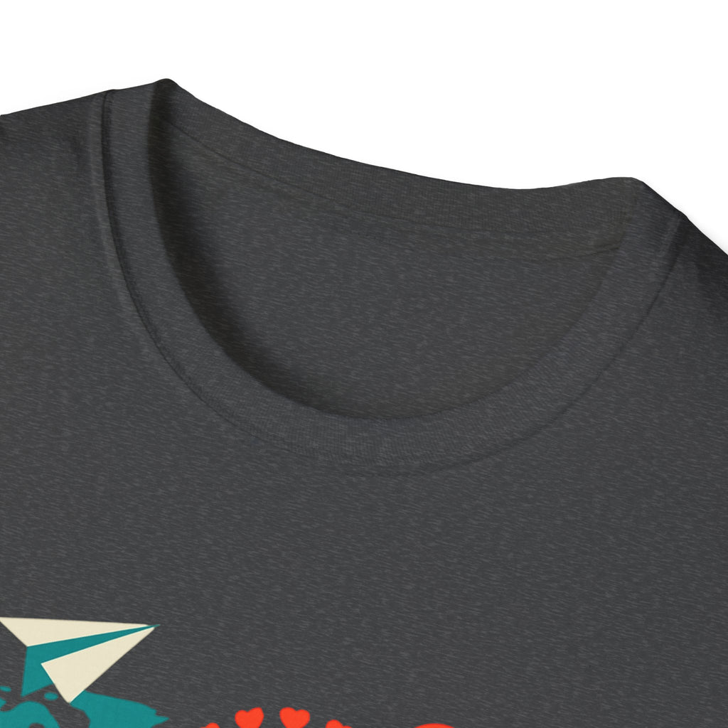 Travel-Inspired Unisex T-Shirt, Adventure Tee, Wanderlust Shirt, World Map T-shirt, Travel Lover Gift, Unique Souvenir Tee