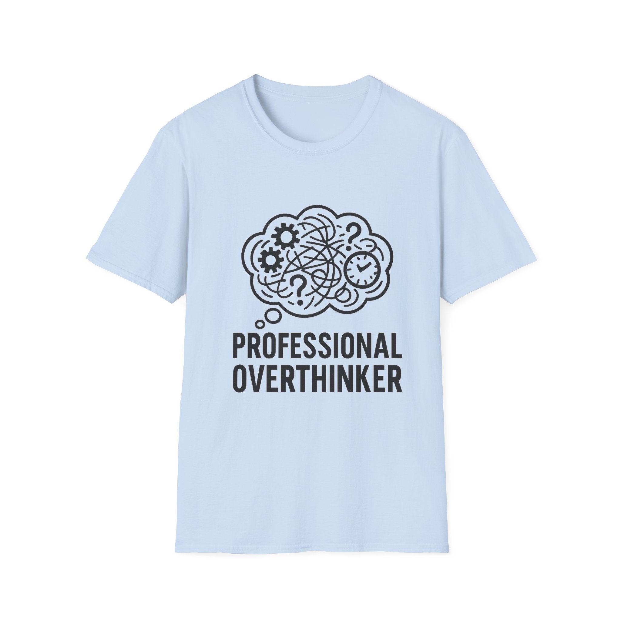 Professional Overthinker Unisex Softstyle T-Shirt, Casual Gift for Thinkers, Perfect for Birthdays, Relaxed Wear, Graphic Tee, Fun [...]